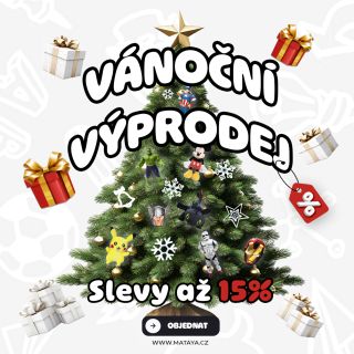 🎄 Předvánoční výprodej je tady! 🎁 Mataya nabízí slevy až 15 % na skvělé produkty. Nepropásněte šanci nakoupit dárky za...