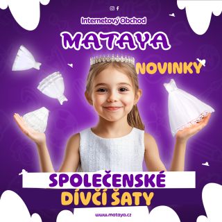 ✨Krásné společenské šaty pro malé princezny! 👗 Mataya přináší elegantní dívčí šaty, ve kterých se každá holčička bude...